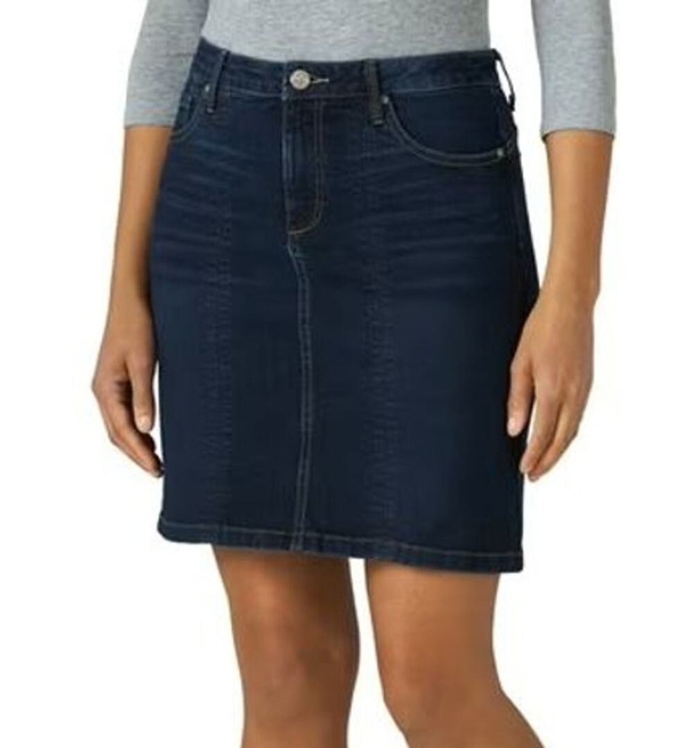 LEE RIDERS Shape Illusions Midrise Slim Fit Stretch Denim Skirt | US 18 | NWT